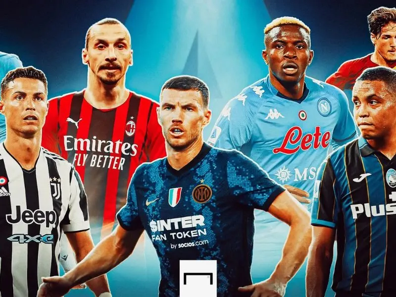 Những ngôi sao đương đại trong top ghi bàn Serie A